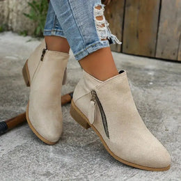 KissICON Women Boots 2024 New Autumn Boots Women Fashion