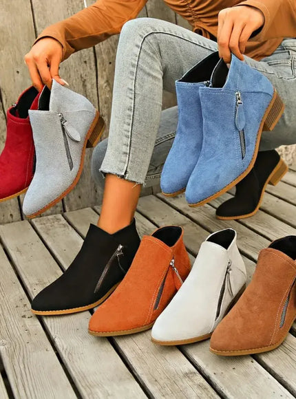 KissICON Women Boots 2024 New Autumn Boots Women Fashion