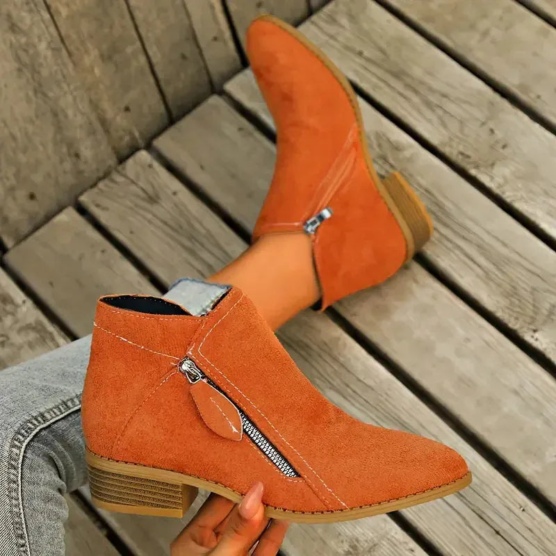 KissICON Women Boots 2024 New Autumn Boots Women Fashion