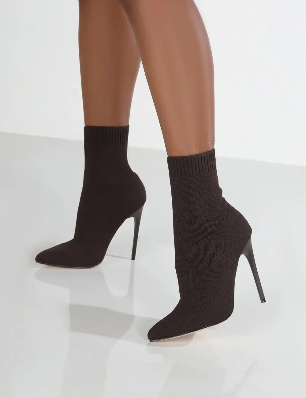 KissICON Women Boots Short High Heels Shoes For Women