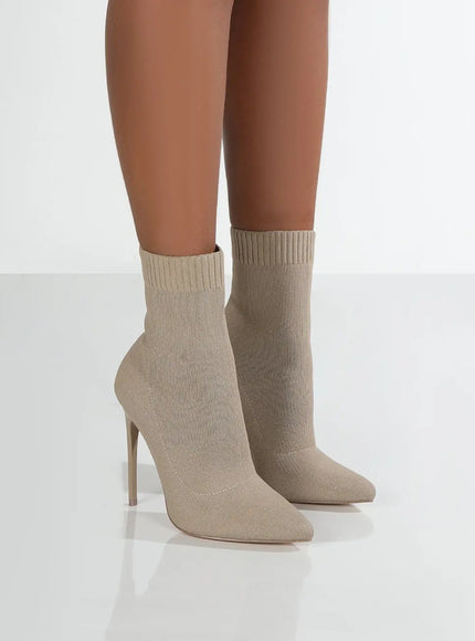 KissICON Women Boots Short High Heels Shoes For Women