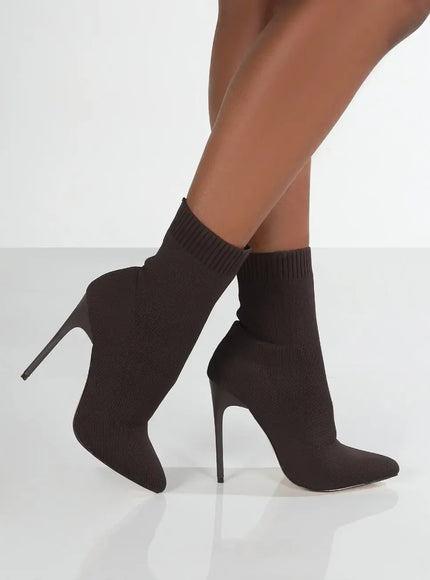 KissICON Women Boots Short High Heels Shoes For Women