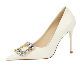 KissICON Women Elegant High Heel Stiletto Pumps Pointed Toe