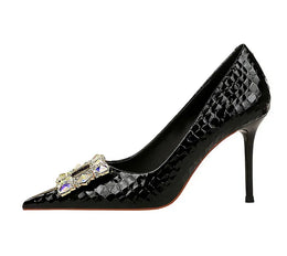 KissICON Women Elegant High Heel Stiletto Pumps Pointed Toe