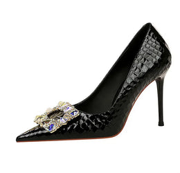KissICON Women Elegant High Heel Stiletto Pumps Pointed Toe