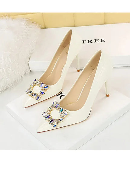 KissICON Women Elegant High Heel Stiletto Pumps Pointed Toe