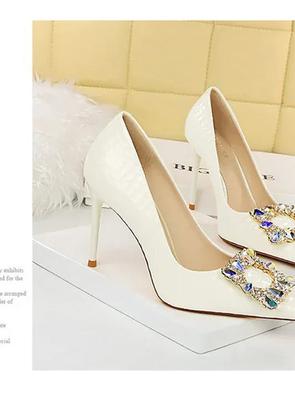 KissICON Women Elegant High Heel Stiletto Pumps Pointed Toe