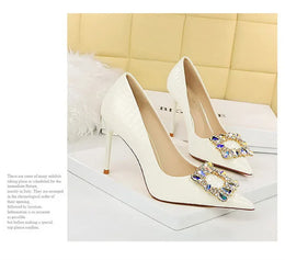 KissICON Women Elegant High Heel Stiletto Pumps Pointed Toe
