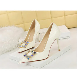 KissICON Women Elegant High Heel Stiletto Pumps Pointed Toe