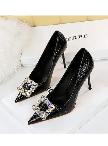 KissICON Women Elegant High Heel Stiletto Pumps Pointed Toe
