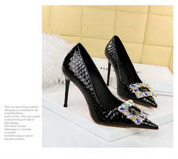 KissICON Women Elegant High Heel Stiletto Pumps Pointed Toe