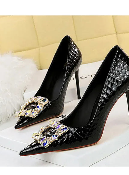 KissICON Women Elegant High Heel Stiletto Pumps Pointed Toe