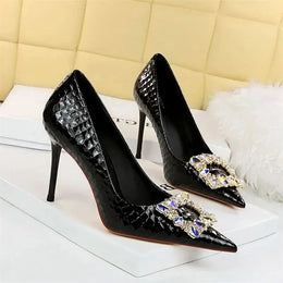 KissICON Women Elegant High Heel Stiletto Pumps Pointed Toe