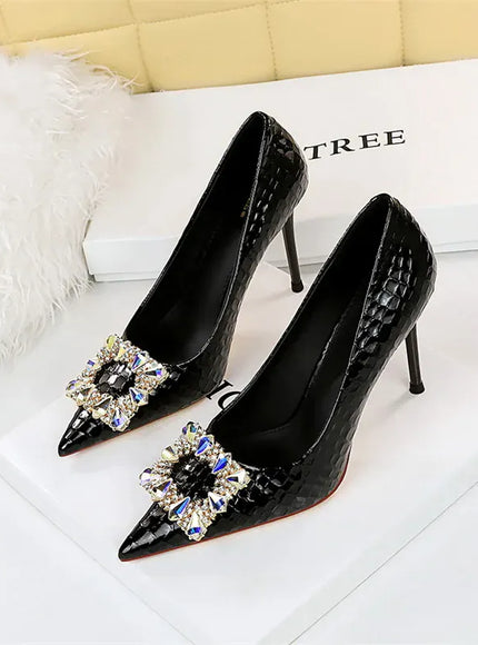 KissICON Women Elegant High Heel Stiletto Pumps Pointed Toe
