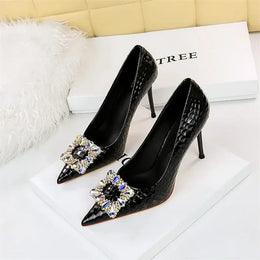 KissICON Women Elegant High Heel Stiletto Pumps Pointed Toe