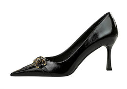 KissICON Women High Heel Stiletto Shallow Mouth Pointed Toe
