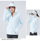 women light blue