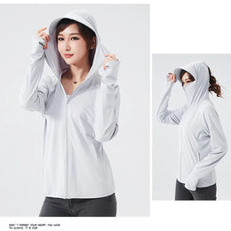 KissICON women light gray / Asian size XL TRVLWEGO UPF50 Sun Protection Fishing  Outdoor Shirt