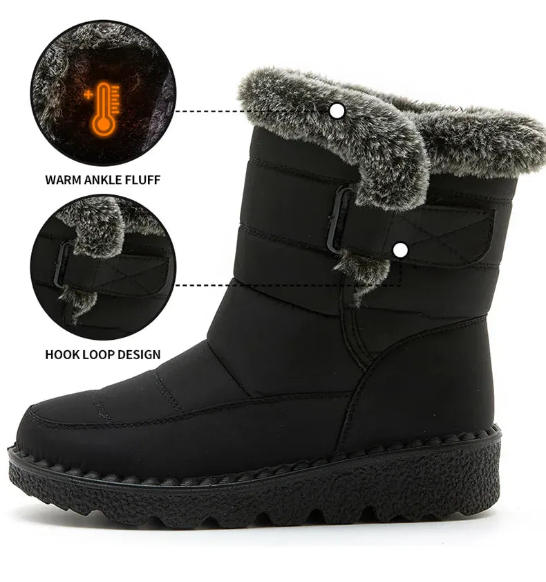 KissICON Women's Boots 2024 Trend Winter Shoes For Woman