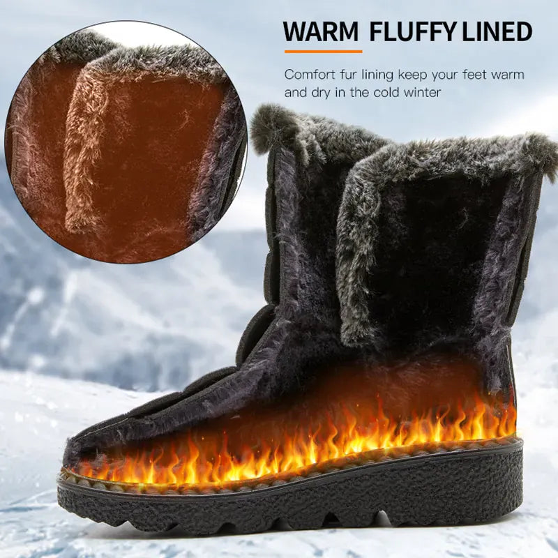 KissICON Women's Boots 2024 Trend Winter Shoes For Woman