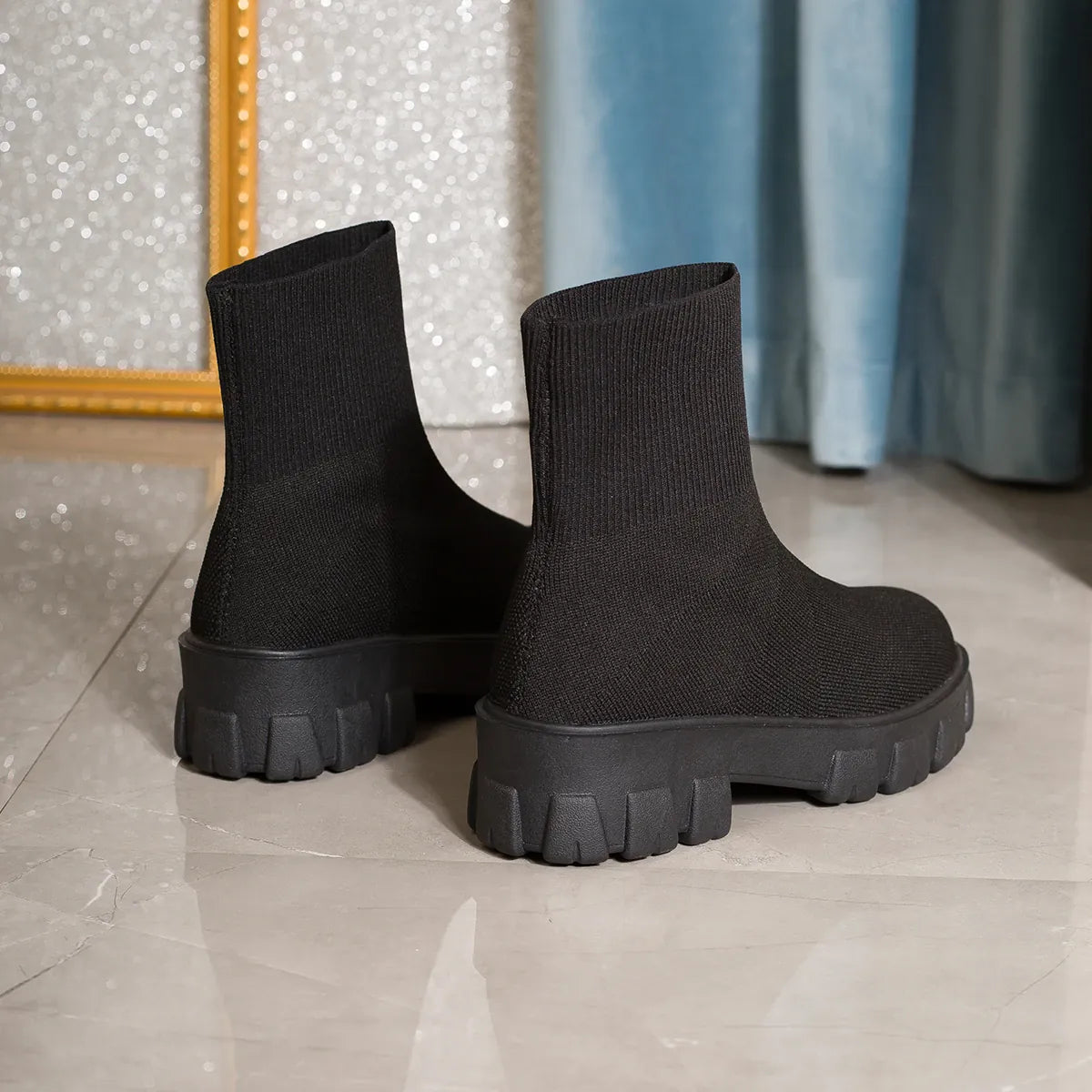 KissICON Women's Boots 2025 Platform Boots for Autumn Winter