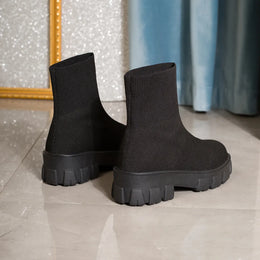 KissICON Women's Boots 2025 Platform Boots for Autumn Winter