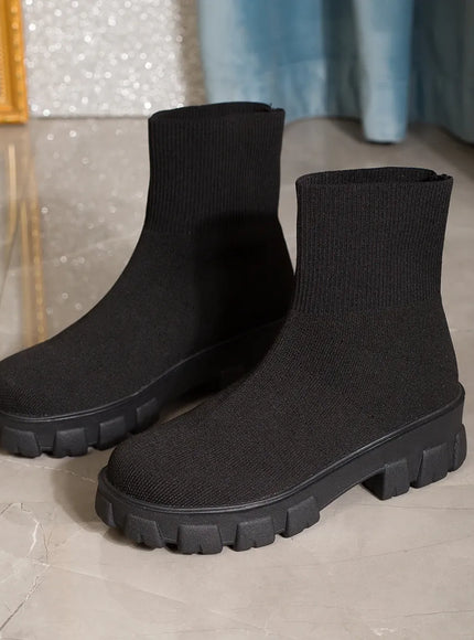 KissICON Women's Boots 2025 Platform Boots for Autumn Winter