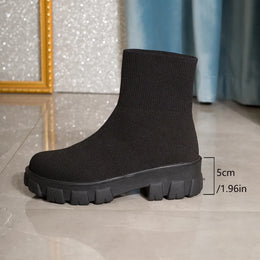 KissICON Women's Boots 2025 Platform Boots for Autumn Winter