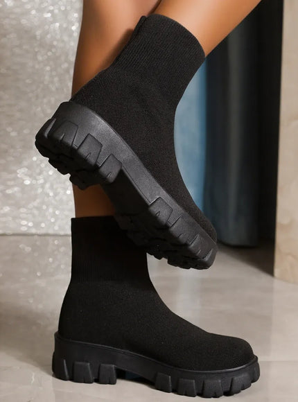 KissICON Women's Boots 2025 Platform Boots for Autumn Winter