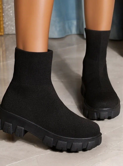 KissICON Women's Boots 2025 Platform Boots for Autumn Winter