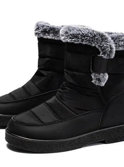 KissICON Women's Boots Snow New Women Shoes Platform Shoes