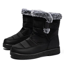 KissICON Women's Boots Snow New Women Shoes Platform Shoes
