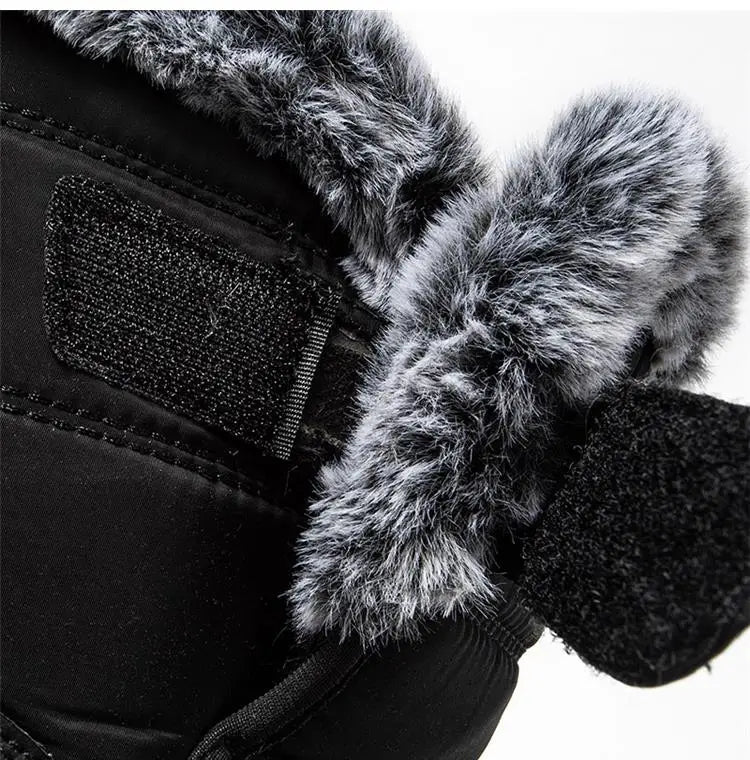 KissICON Women's Boots Snow New Women Shoes Platform Shoes
