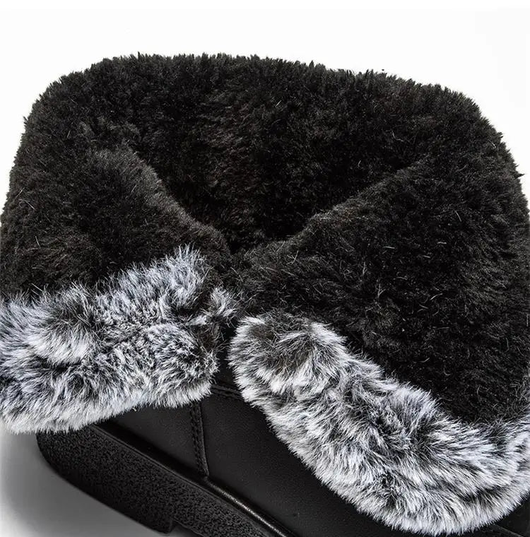 KissICON Women's Boots Snow New Women Shoes Platform Shoes
