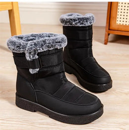 KissICON Women's Boots Snow New Women Shoes Platform Shoes