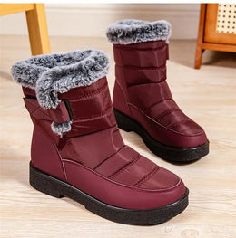 KissICON Women's Boots Snow New Women Shoes Platform Shoes