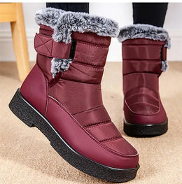 KissICON Women's Boots Snow New Women Shoes Platform Shoes