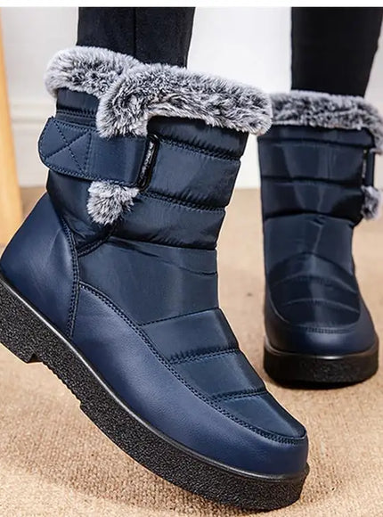 KissICON Women's Boots Snow New Women Shoes Platform Shoes