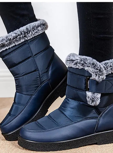 KissICON Women's Boots Snow New Women Shoes Platform Shoes