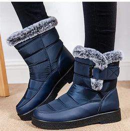 KissICON Women's Boots Snow New Women Shoes Platform Shoes