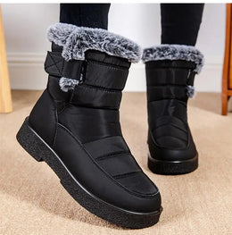 KissICON Women's Boots Snow New Women Shoes Platform Shoes