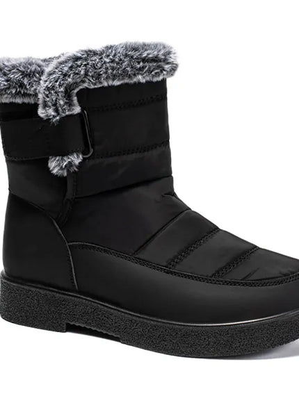 KissICON Women's Boots Snow New Women Shoes Platform Shoes