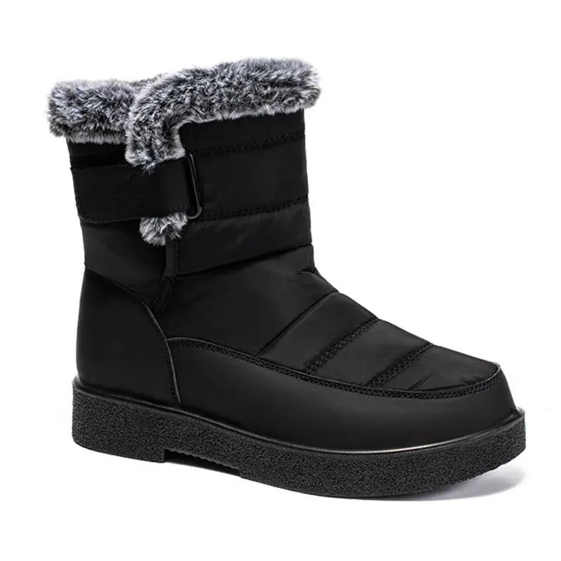 KissICON Women's Boots Snow New Women Shoes Platform Shoes