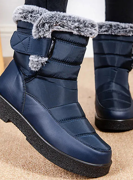 KissICON Women's Boots Snow New Women Shoes Platform Shoes