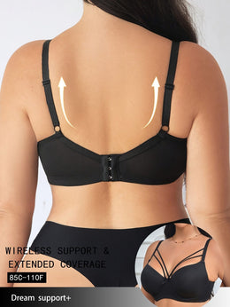 KissICON Women's Curve Bras – Underwire Full Coverage