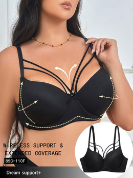 KissICON Women's Curve Bras – Underwire Full Coverage