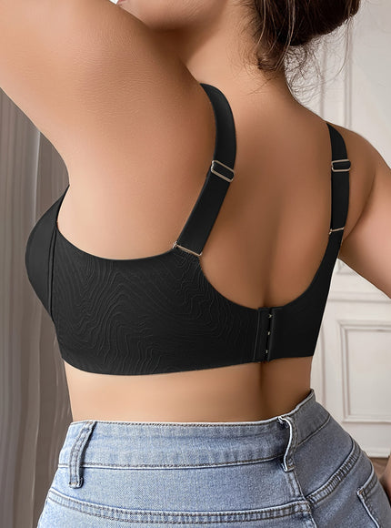 KissICON Women's Curve Light Green Bra – Elasticity Nylon Elastane