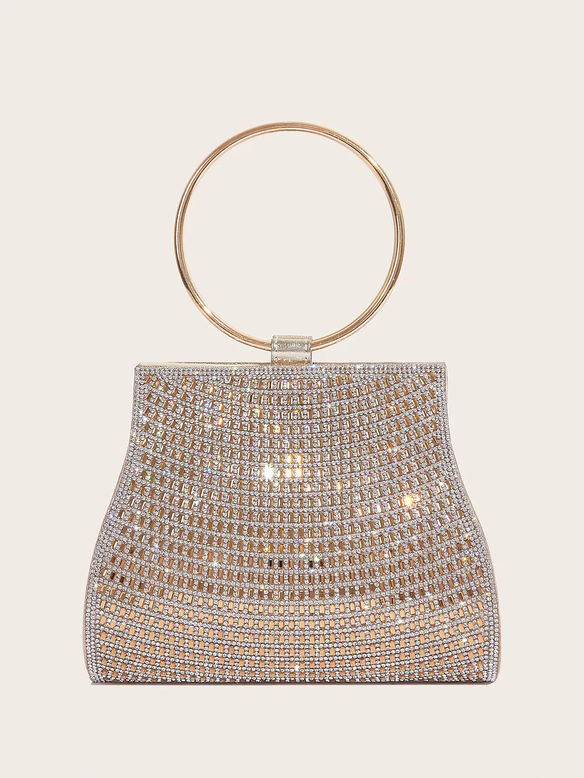 Dropshipman Women's Diamond Handbags Rhinestones Evening Bags Bridal Stones Clutch Purse Lady Clutches Bags Party Wedding Evening Bag Female