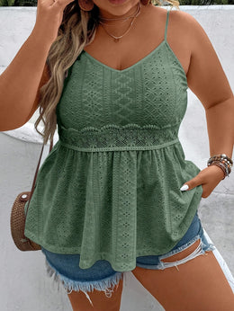 KissICON Women's Elegant Off-Shoulder Lace Trim Sleeveless Tank Top