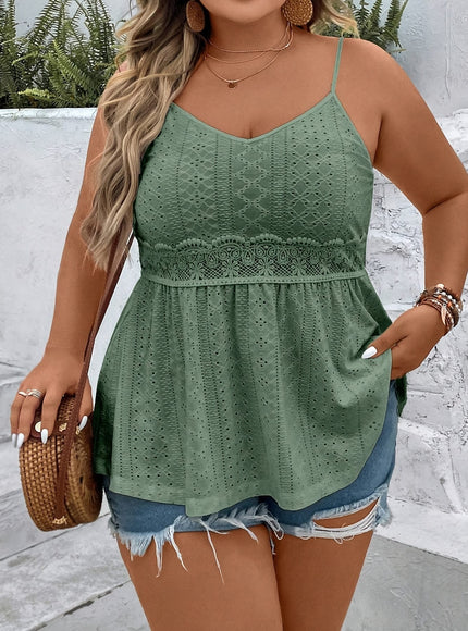 KissICON Women's Elegant Off-Shoulder Lace Trim Sleeveless Tank Top